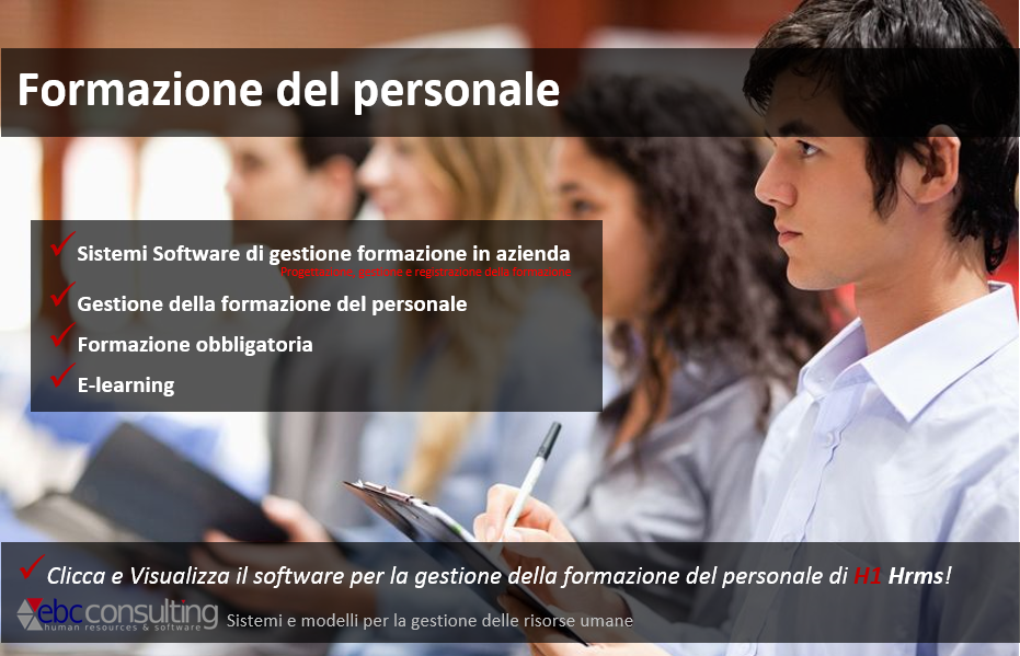 software Gestione della formazione del personale land