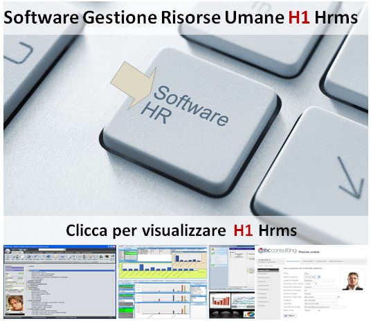 H1 Hrms software di gestione risorse umane e personale in azienda e presso enti pubblici